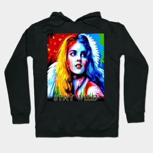 Stay Wild Angel Heart Hoodie